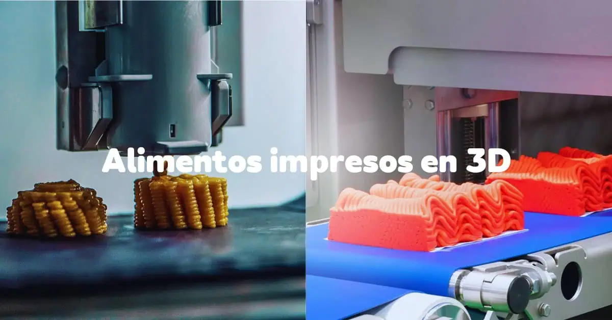 Alimentos impresos en 3D alimentos impresos en 3d
