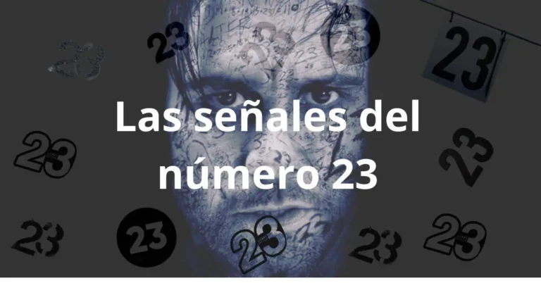 Las señales del número 23 las señales del número 23